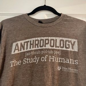 NWOT: Penn Museum Anthropology / Anthropologist Shirt, Unisex Large